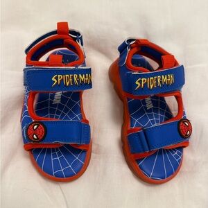 Spider-Man Kids Sandals - Blue and Red